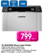 Samsung Mono Laser Printer SL-M2020W