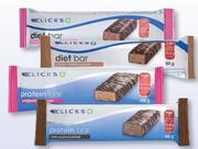 Clicks Protein Or Diet Bars-Each