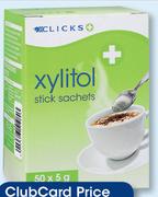 Clicks Xylitol Sachets-50x5g Per Pack
