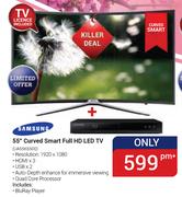 Samsung 55" Curved Smart Full HD LED TV UA55K6500 