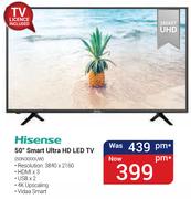Hisense 50" Smart Ultra HD LED TV 50N3000UW