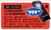 Dixon 3.5 Inch Android 4.2.2 3G Smartphone W360