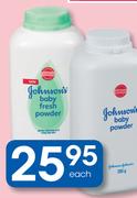 Johnsons Baby Powders-200g Each
