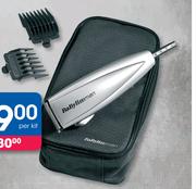 BaByliss Hair Clipper Kit T85A-Per Kit