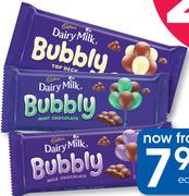 Cadbury Bubbly Chocolates-Each
