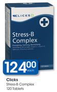 Clicks Stress-B Complex Tablets-120's