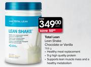 Total Lean Shake Chocolate Or Vanilla-768 g
