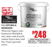 Fired Earth Kitchens & Bathrooms-2.5Ltr