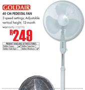 Goldair 40Cm Pedestal Fan