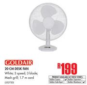 Goldair 20Cm Desk Fan