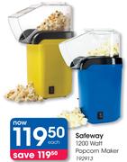 Safeway 1200 Watt Popcorn Maker 192913-Each
