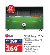 LG 32" HD Ready LED TV 32LB550A