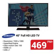 Samsung 40" Full HD LED TV