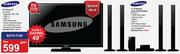 Samsung 43" Plasma TV PA43H4000+ Samsung 5.1 3D Blu-Ray Home Theatre System HTH5550