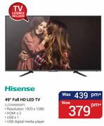 Hisense 49" Full HD LED TV LEDN49M35P