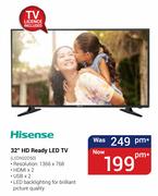 Hisense 32" HD Ready LED TV LEDN32D50