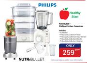 Philips NutriBullet + Philips Kitchen Essentials