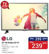 LG 32" HD Ready LED TV 32LH510