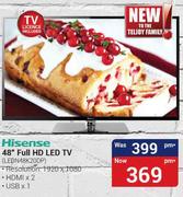 Hisense 48" Full HD LED TV(LEDN48K20DP)