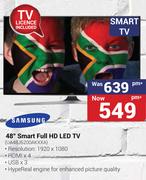 Samsung 48" Smart Full HD LED TV UA48J6200AKXXA