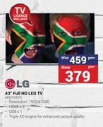 LG 43" Full HD LED TV 43LF540T