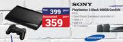 Sony PlayStation 3 Black 500GB Console (PS3)