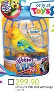 Little Live Pets Bird With Cage