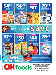 OK Foods Western Cape : Hop, Skip & Save (20 March - 07 April 2024)