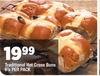 Traditional Hot Cross Buns-6's Per Pack