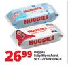Huggies Baby Wipes Assorted-56's-72's Per Pack