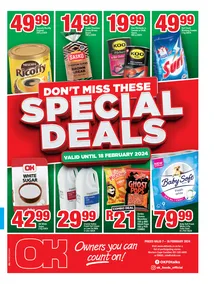OK Foods Western Cape : Don't Miss These Special Deals (07 February - 18 February 2024)