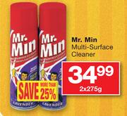 Mr.Min Multi-Surface Cleaner-2 x 275g