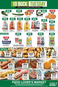 Food Lover's Market Western Cape : 10 Buck Tuesday (16 April 2024 Only)
