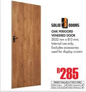 Solid Doors Oak Perigord Veneered Door