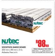 Nutec Socketless Barge Board-ea