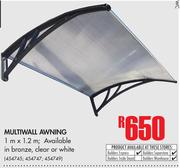 Multiwall Awning