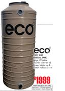Eco 950Ltr Slim Vertical Tank
