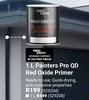 Fired Earth Painters Pro QD Red Oxide Primer 529204-1Ltr
