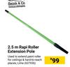 Smith & Co Rapi Roller Extension Pole 2.5m