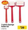 Dala 3 Piece Sponge Roller Kit