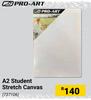 Pro Art A2 Student Stretch Canvas