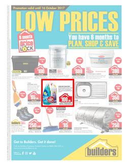 Builders : Low Prices (22 Aug - 16 Oct 2017), page 1