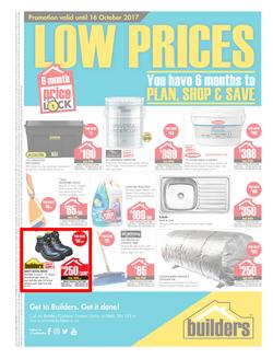 Builders : Low Prices (22 Aug - 16 Oct 2017), page 1
