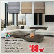 Barnyard Tile Range-Per Sqm