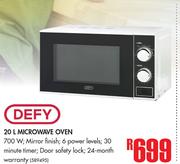 Defy 20Ltr Microwave Oven