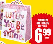 Medium Gift Bags 18x22Cm-Each