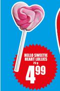 Hello Sweetie Heart Lollies-25g