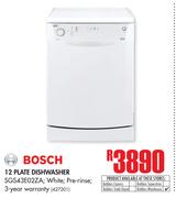 Bosch 12 Plate Dishwasher SGS43E02ZA