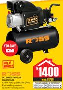 Ross 24Ltr Direct Drive Air Compressor