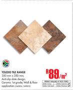 Toledo Tile Range-Per Sqm